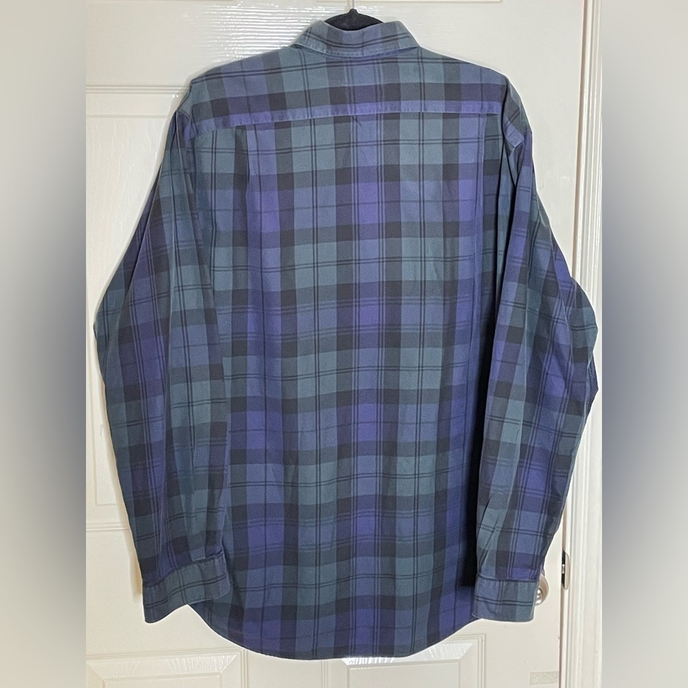 Polo Ralph Lauren Plaid Button Down Size Medium Vintage - Picture 5 of 11